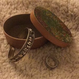 Buddhist Bracelet and ring